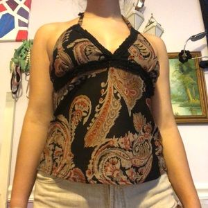 🍂EARTHY HALTER TOP🍂